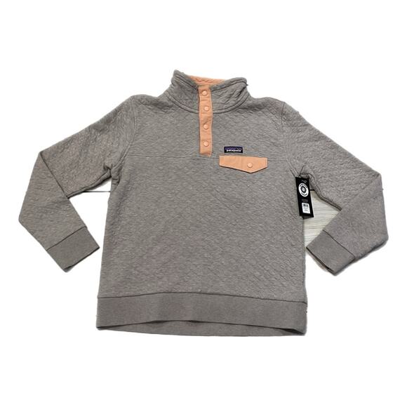 Patagonia Women Organic Cotton Quilt Snap Pullover - Picture 1 of 4